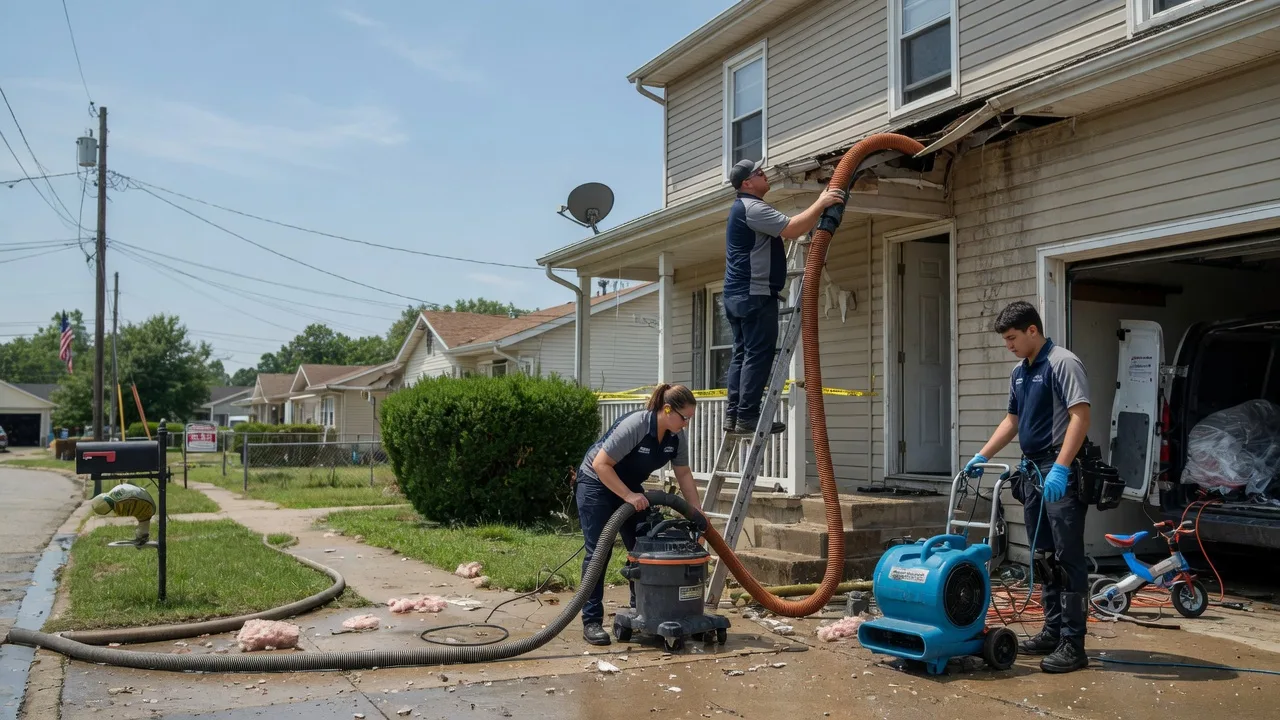 Water Damage Restoration in Stockwell, IN near me